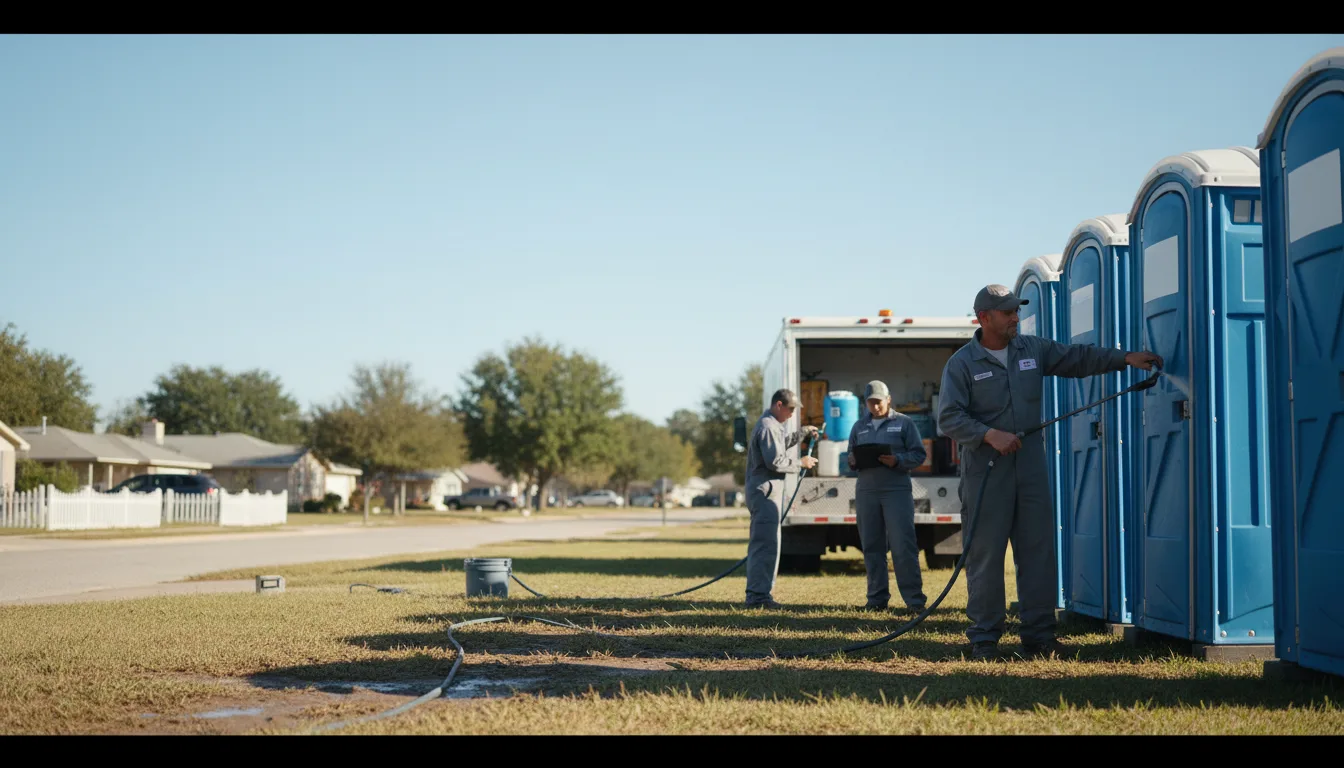 Long-Term Portable Toilet Rental in Perkins, OK near me